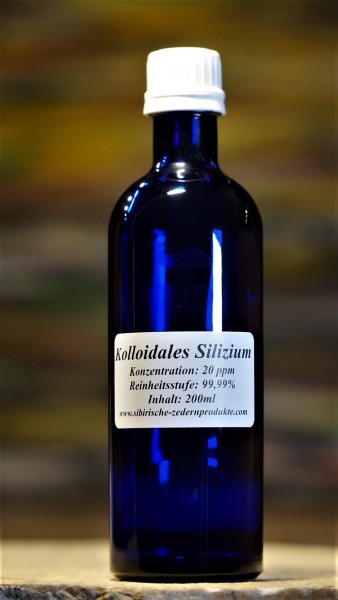 Kolloidales Silizium 200ml, 20ppm